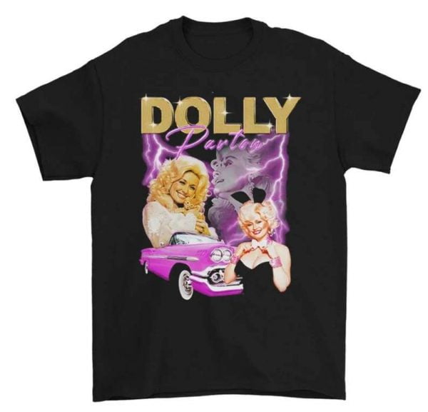 Dolly Parton Music Singer Retro T Shirt