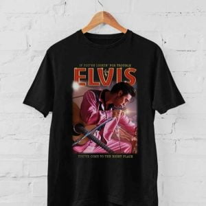 Elvis Presley Retro Music Singer T Shirt