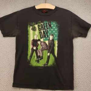 Green Day 2005 Concert Band T Shirt