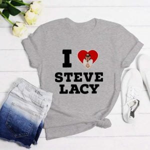 I Love Steve Lacy T Shirt Musician