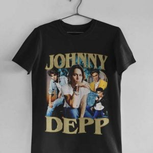 Johnny Depp Actor Retro Unisex T Shirt