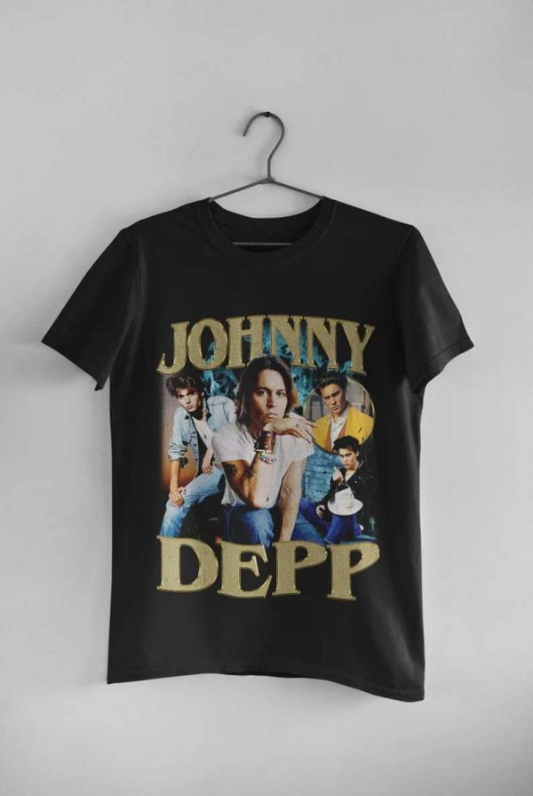 Johnny Depp Actor Retro Unisex T Shirt