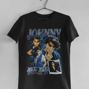 Johnny Depp Retro Unisex T Shirt