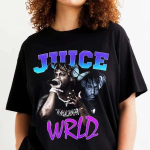 Juice Wrld Rapper Bootleg T Shirt