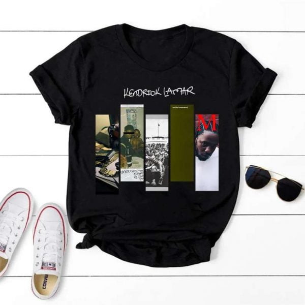 Kendrick Lamar Discography Vintage Album T Shirt