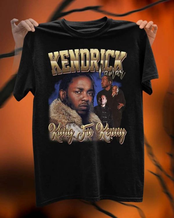 Kendrick Lamar Rapper Bootleg Style T Shirt