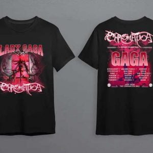 Lady Gaga The Chromatica Ball Tour 2022 T Shirt