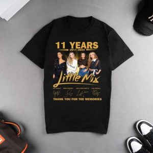 Little Mix Thanks For The Memories Signatures T Shirt