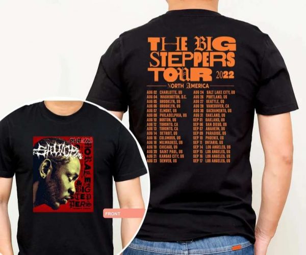 Mr Morale And Big Stepper Kendrick Lamar Tour T Shirt