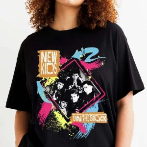 New Kids On The Block 1989 NKOTB Boy Band T Shirt