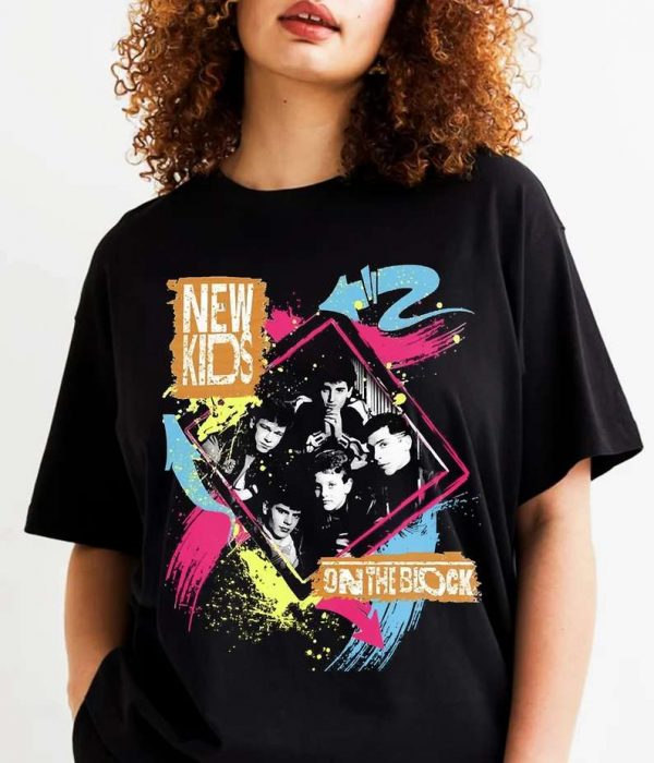 New Kids On The Block 1989 NKOTB Boy Band T Shirt
