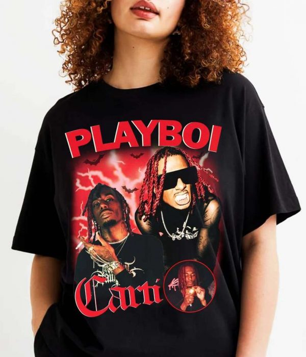 Playboi Carti Rapper Music Bootleg T Shirt