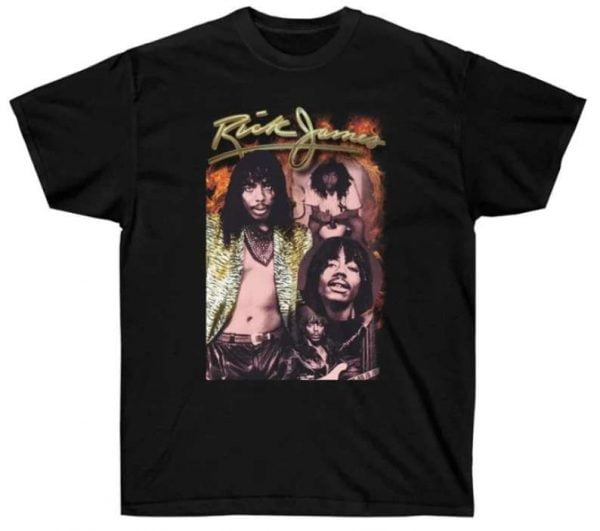 Rick James Music Singer Retro T Shirt