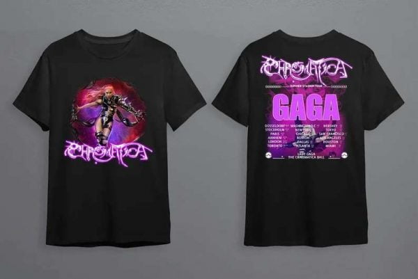 The Chromatica Tour 2022 Lady Gaga T Shirt