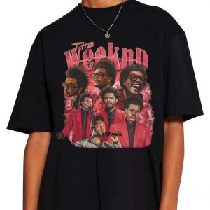 The Weeknd After Hours Tour 2022 Black T Shirt