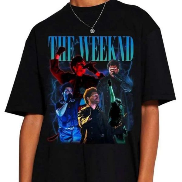 The Weeknd After Hours Tour Concert 2022 Music Singer T Shirt