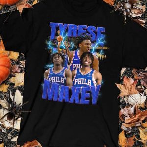 Tyrese Maxey Philadelphia 76ers T Shirt