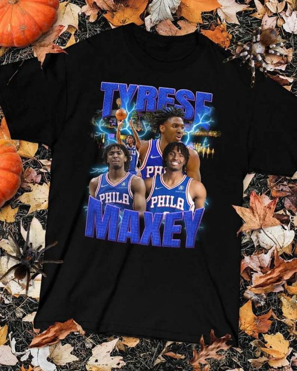 Tyrese Maxey Philadelphia 76ers T Shirt