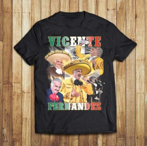 Vicente Fernandez Mexican Singer T Shirt