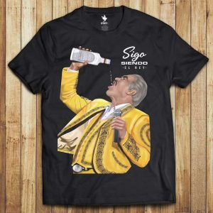 Vicente Fernandez El Rey Singer T-Shirt