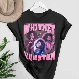 Whitney Houston Singer Bootleg T Shirt