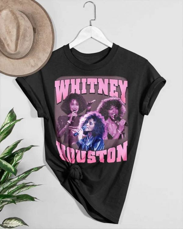 Whitney Houston Singer Bootleg T Shirt