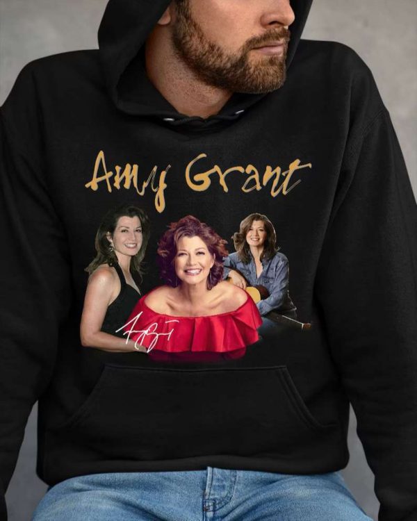 Amy Grant American Singer Signature T Shirt For Men And Women