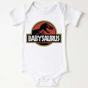 Baby Saurus Baby Dinosaur Bodysuit T Shirt