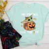 Baby Yoda Grogu Halloween No tricks All Treats Unisex T Shirt