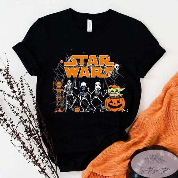 Baby Yoda Star Wars Characters Halloween Unisex T Shirt