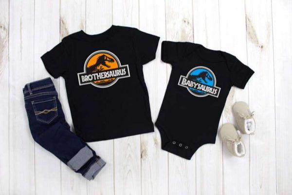 Babysaurus Bodysuit Custom Dinosaur Family Unisex T Shirt