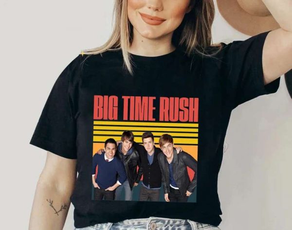 Big Time Rush Pop Band T Shirt For Men And Women