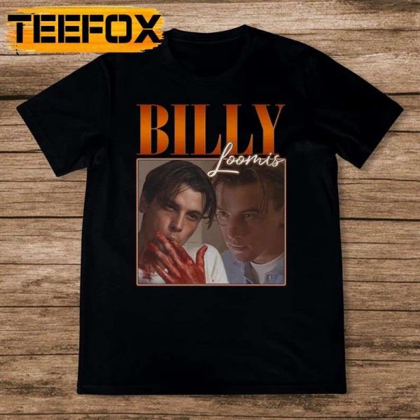 Billy Loomis Scream Movie Black Classic T Shirt