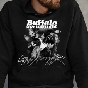 Buffalo Springfield Rock Band Signatures T Shirt For Men And Women