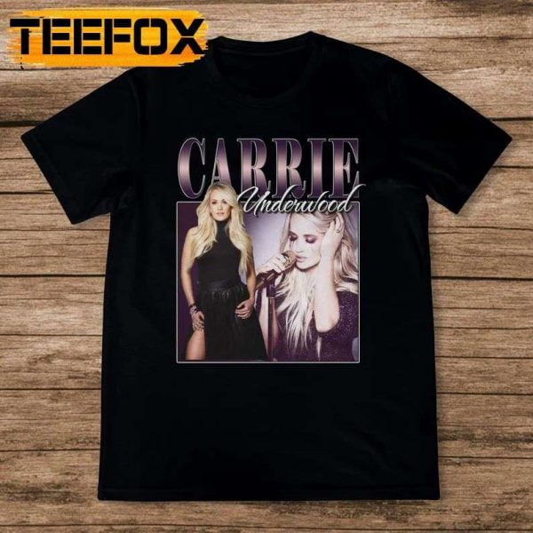 Carrie Underwood Music Singer Black Unisex T Shirt