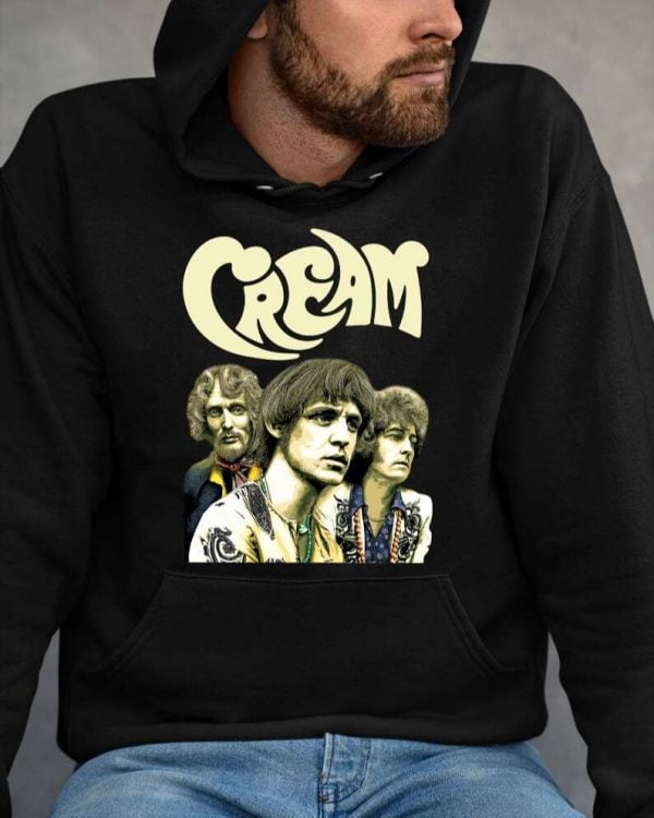 Cream Rock Band T Shirt For Men And Women
