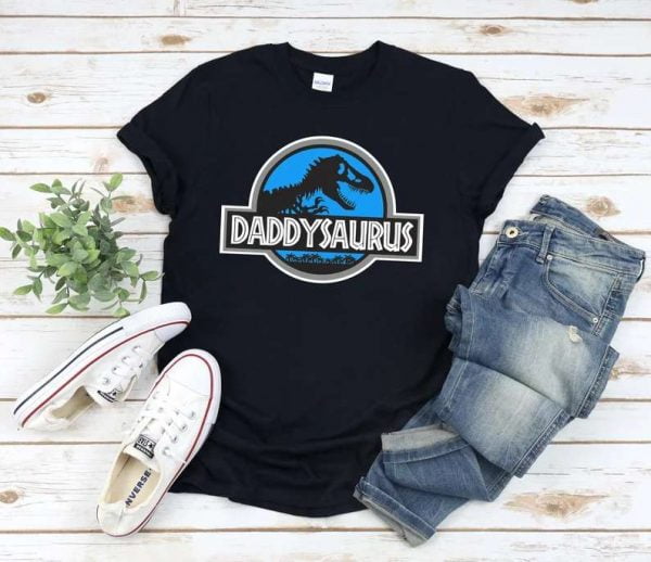 Daddysaurus Dinosaur Dad Custome Unisex T Shirt