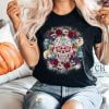 Day Of The Dead Mariachi Singer Skeleton T Shirt