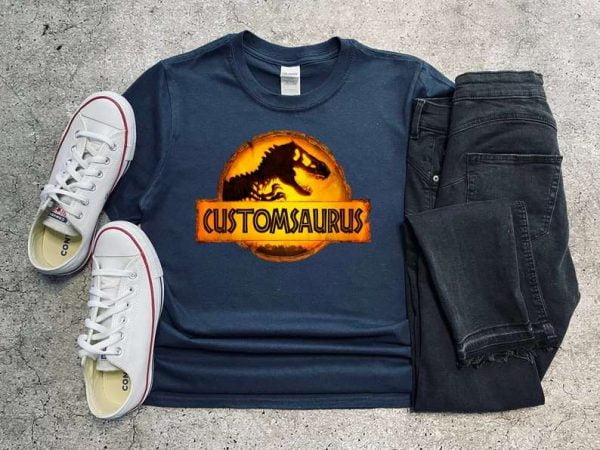 Dinosaur Family Custom Dinosaur Unisex T Shirt