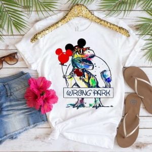 Disney Wrong Park Dinosaur Unisex T Shirt
