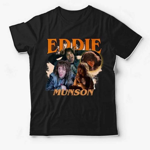 Eddie Munson Stranger Things Movie Character Unisex T Shirt