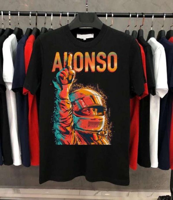 Fernando Alonso Racing F1 Unisex T Shirt