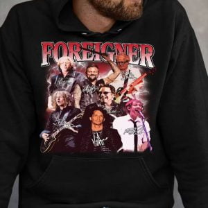 Foreigner Rock Band T Shirt For Men And Women