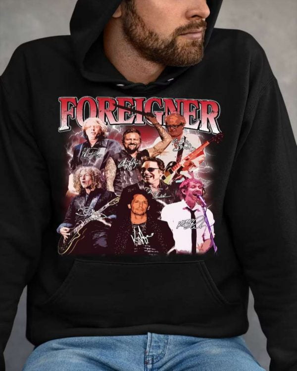 Foreigner Rock Band T Shirt For Men And Women