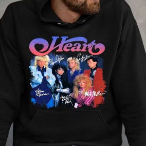 Heart Rock Band Unisex T Shirt For Men And Women