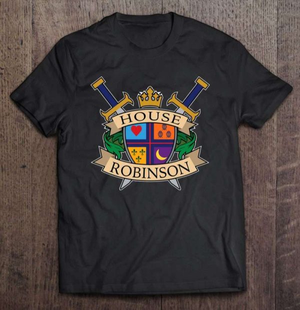 House Robinson Family Crest Coat Of Arms Unisex T Shirt