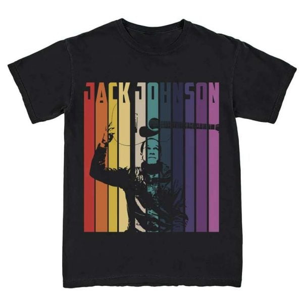 Jack Johnson Singer Retro Style Unisex T Shirt