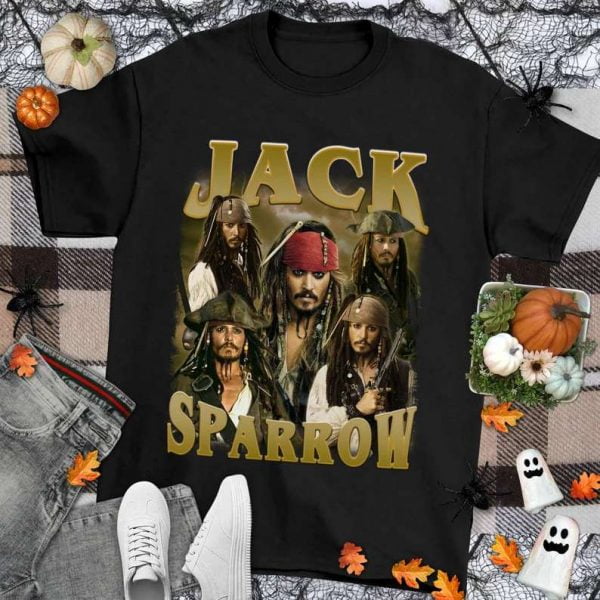 Jack Sparrow Pirates of the Caribbean Unisex T Shirt