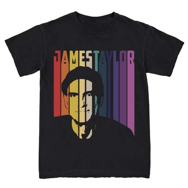 James Taylor Singer Retro Style T Shirt
