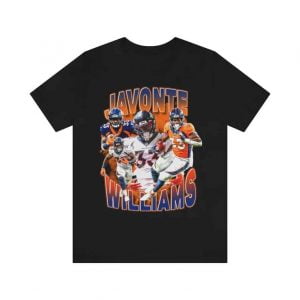 Javonte Williams NFL Player Denver Broncos Unisex T Shirt